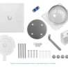 UBIQUITI 3un Domo V55º 1-100 2K IK08 IPX4 CamaraIP IR Mic/Spk req-PoE