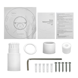 DAHUA Mini Domo 5MP lente Fijo-2,8mm IP67 IK10 PoE RCA IR30mt WizSense