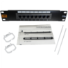 LINKMADE 8-RJ45 10-PULGADAS 1U CAT5E UTP PATCH PANEL UL CERT