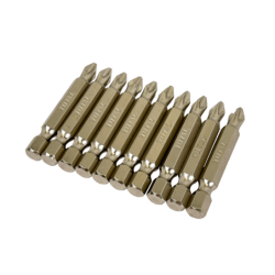 TOTAL Set Punta Phillips PH2 Simple 10piezas PH2x50mm TAC16PH223