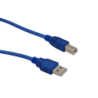 Cable USB 3mt A-M B-M para Impresora 300cm