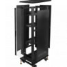 LINKMADE Desarmado 42U 1000mm Rack 100cm-Fondo c/PDU-VENT-Bandejas Pu