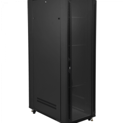 LINKMADE Desarmado 42U 1000mm Rack 100cm-Fondo c/PDU-VENT-Bandejas Pu