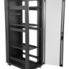 LINKMADE Desarmado 42U 1000mm Rack 100cm-Fondo c/PDU-VENT-Bandejas Pu