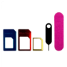 4 en 1 Adaptador Tarjeta Sim-Card inc-lija reset mastertools