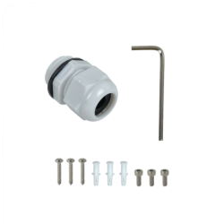DAHUA Soporte Circular Contra Agua para Camara de Intemperie PFA137
