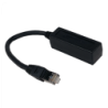 Adaptador de Red Divisor de Cable Ethernet CAT6 1-RJ45-M 3-RJ45-H