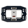 KALOP Type-C 1xUSB-C 1xUSB-A Total 3A 10W 100-240VAC Bastidor KS40493
