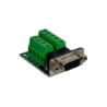Conector DB9-Hembra DE-09/H Atornillable Terminal-Regleta req-FP1MV