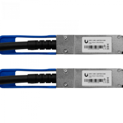 UI 50cm QSFP28-100G Cable Directo DAC Cobre 30AWG UACC-DAC-QSFP28-0.5