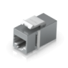 UI 1u Cat6A Blindado Copla RJ45-RJ45 FTP STP UACC-KEYSTONE-COUPLER-C6A