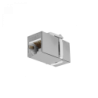 UI 1u Cat6A Blindado Copla RJ45-RJ45 FTP STP UACC-KEYSTONE-COUPLER-C6A