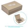 UI 1u Cat6A STP FTP Blindado Punchab Metal RJ45 UACC-KEYSTONE-JACK-C6A
