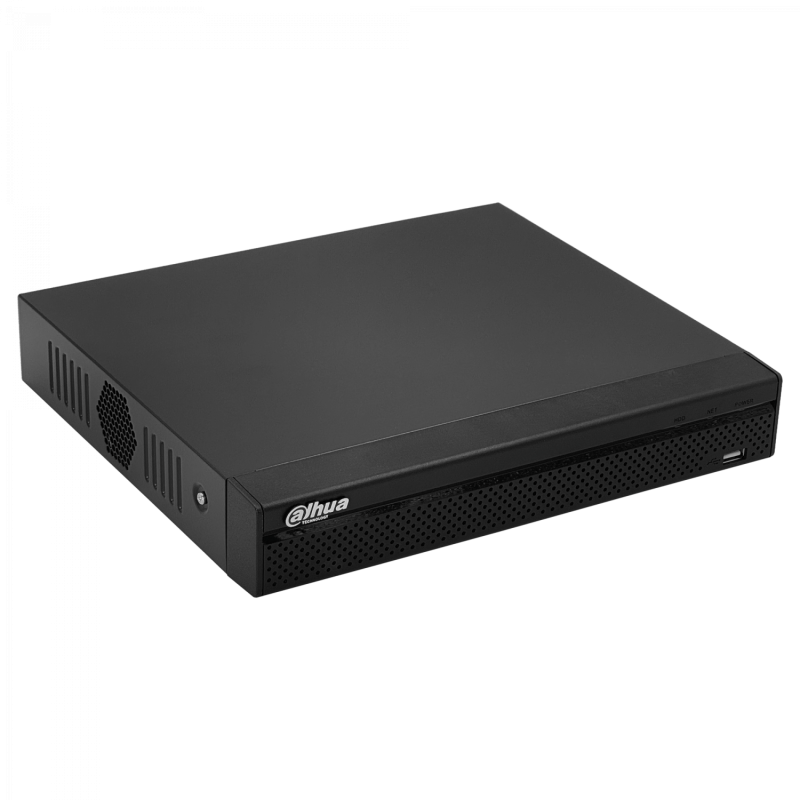 DAHUA NVR 8-IP 8-Poe 12MP HDMI VGA USB 1xSATA20TB RCA Smart NVR4108HS