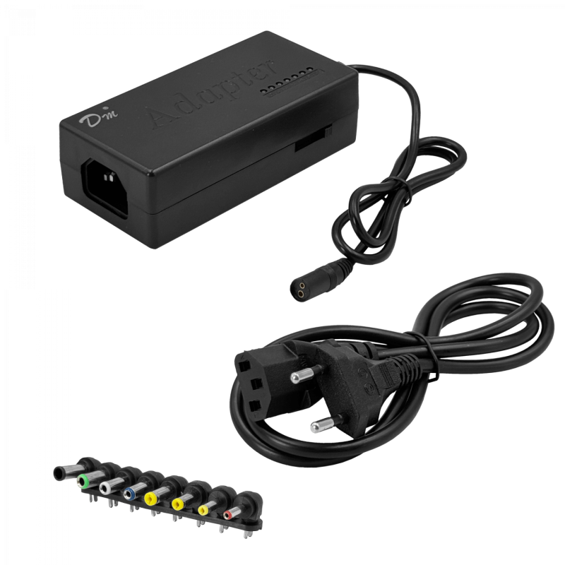 Transformador Universal Variable 12-24V 96W 4A Fuente Poder 110-240VAC