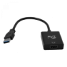 USB-A-Macho USB3.0 HDMI-Hembra Adaptador Cable 10cm solo-PC 1080p
