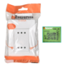 BTICINO Armado Bornera 2-ENCHUFES-10A-NACIONAL 250V Blanco LUZICA