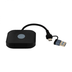 Kit Inalambrico HDMI-VGA-AUX 2,4/5GHz req-5V USB-C/A 1080p