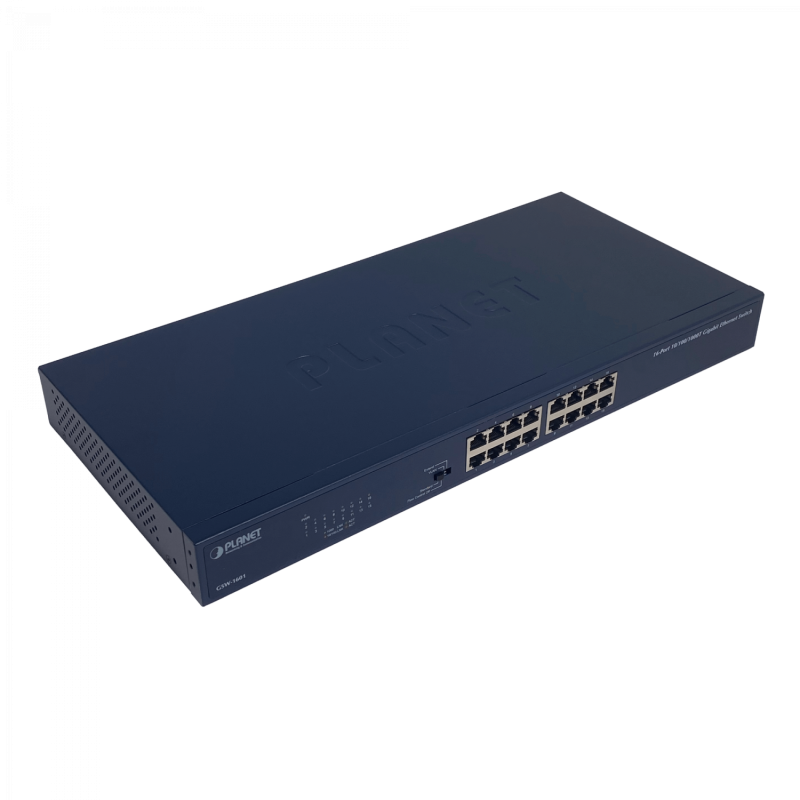 PLANET 16-1000 Switch no-Admin-L2 Rack 220V-Directo Selector-4-modos