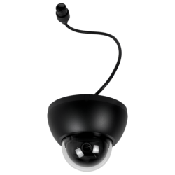 UI Dome Negro 4K V110º 1-100 IR40m IK10 Camara IP Mic/Spk req-PoE