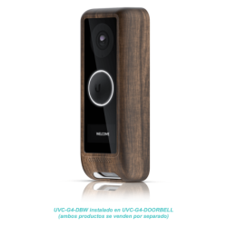 UBIQUITI Madera para UVC-G4-Doorbell Cubierta UVC-G4-DB-Cover-Wood