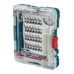 TOTAL Kit 37 Herramientas Destornilladores de Precision TACSD30376