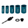 TOTAL 5-Copas Sierras Bimetalica 19-22-29-32-35mm HSS M3 TACSH1071