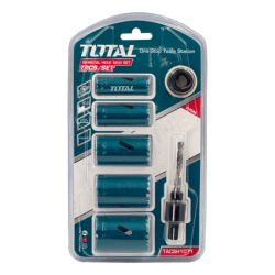 TOTAL 5-Copas Sierras Bimetalica 19-22-29-32-35mm HSS M3 TACSH1071
