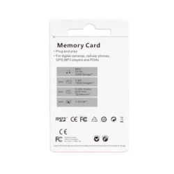 8GB MicroSD-HC Class4 sin-adaptador
