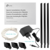 TP-LINK 3-RPSMA 2,4Ghz-450mbps Antenas-9dBi 4-LAN 1-WAN Router WiFi