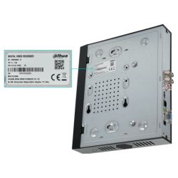 DAHUA IP 4-CH 5MP HDMI VGA USB 2-RCA-H 1xSATA16TB WizSense XVR5104HS