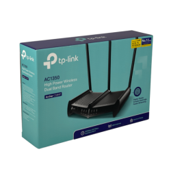 TP-LINK 3-RPSMA 2,4Ghz-450mbps Antenas-9dBi 4-LAN 1-WAN Router WiFi
