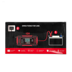 Cargador De Bateria 13,8V - 15,5V 6A 110-240VAC