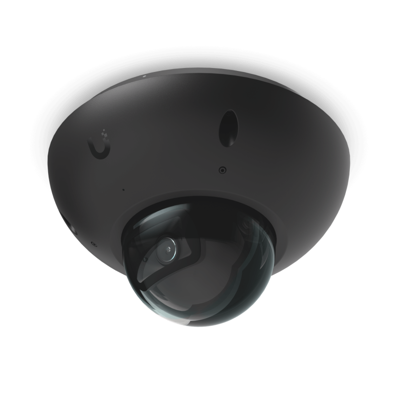 UI Negro Domo 8MP AI 1-100 IK10 IP66 110º IR30 CamaraIP Mic req-PoE