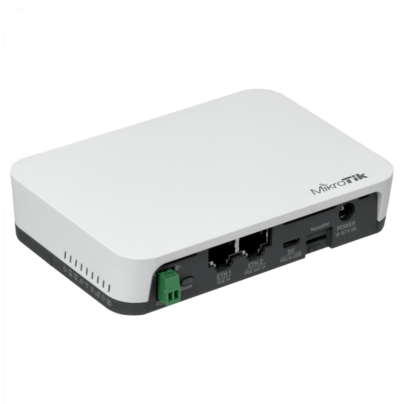 MIKROTIK 915MHz LoRa CAT-M 2,4GHz BT5 GPS RS485 2-100 1miniPCIe 1-SIM