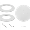 UI Blanco Soporte Cielo Empotrado p/G6-Dome y G6-Pro-Dome en Techo