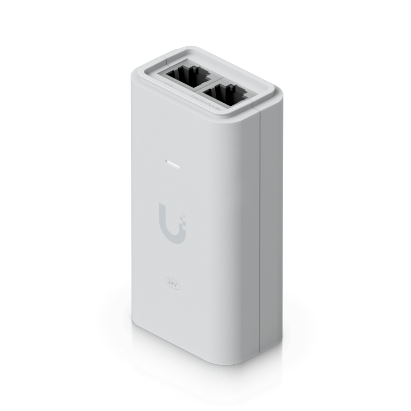 UI 2,5Gbps 24VDC 12W inyector PoE req-cable-C5 UACC-ADAPTER-POE-24-12W