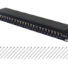 LINKMADE 24-RJ45 CAT6 FTP SFTP BLINDADO PATCHPANEL 1U Certificacion-UL