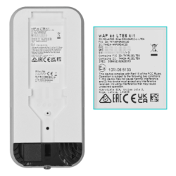 MIKROTIK LTE6 3G/LTE 1-Sim 2-1000 2,4/5GHz U.FL 2x2-2,5dBi L4
