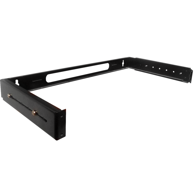 LINKMADE 1U Bracket Mural Abierto Ajustable con Bisagra