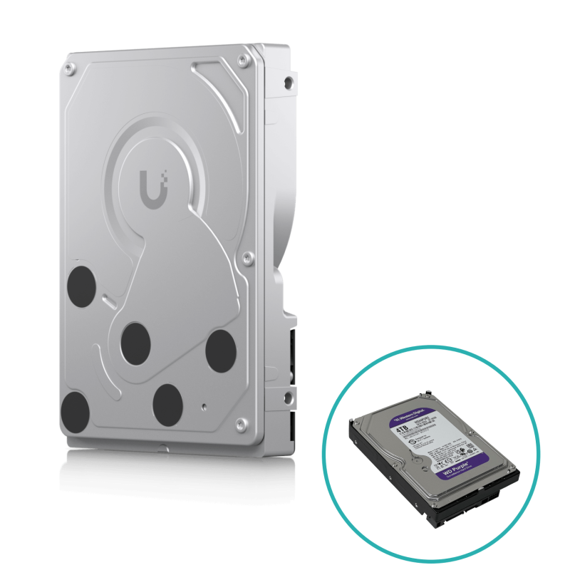 UBIQUITI 4TB 256mb 5400rpm Disco Duro interno 3,5pulg SATA 6Gbps