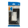 KALOP Placa Negro Zen 3-Puestos Basica Tapa 3-Modulo 128x89mm KS41511