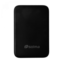 Cargador Portatil Inalambrico Negro USB-C-H 15W 2000mAh in-5Vdc 3A