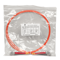 1mt ST-ST OM1 Multimodo MM Duplex Jumper Fibra 62.5/125um LSZH