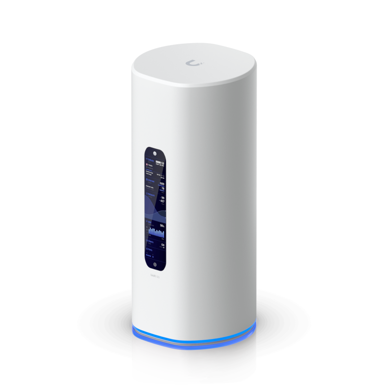 UI LTE/5G 2-SIM WiFi7 4-2500(1-PoE 1-SFP+ 64GB-mSD UniFi Cloud Gateway