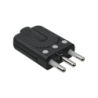 BTICINO 2P+T 16A Enchufe Macho Volante 2-Posiciones S2466TGE