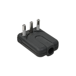 BTICINO 2P+T 16A Enchufe Macho Volante 2-Posiciones S2466TGE