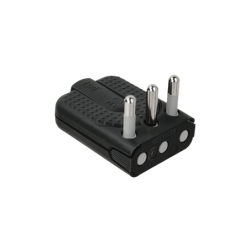BTICINO 2P+T 16A Enchufe Macho Volante 2-Posiciones S2466TGE