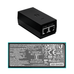 UBIQUITI 5GHz 13dBi 23dBm 1-100-RJ45 inc-PoE24V 2x2 AIRMAX CPE/AP