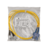 1mt SC-FC MonoModo SM Duplex Jumper Cable Fibra 3.0mm 9/125um